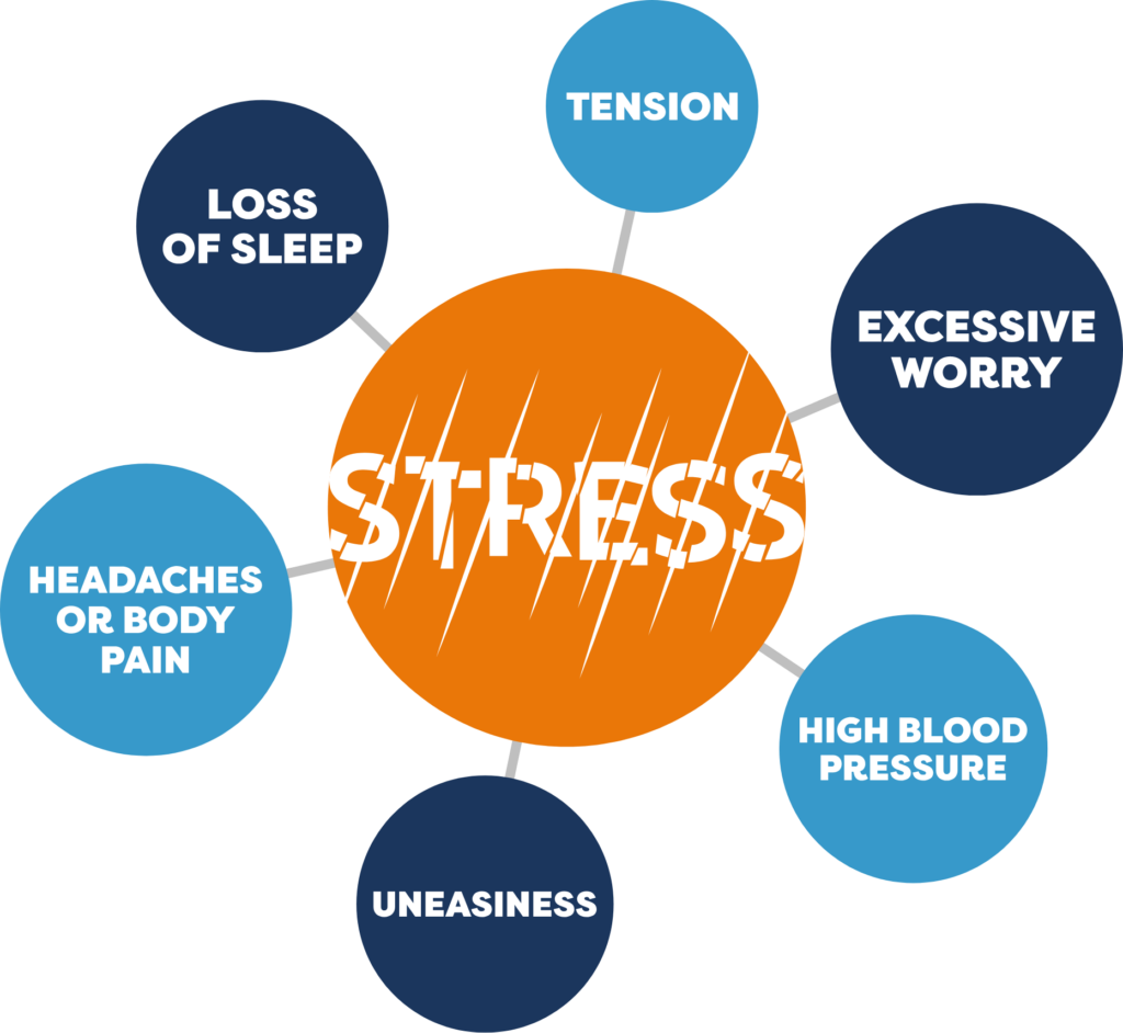 The stress and anxiety connection.